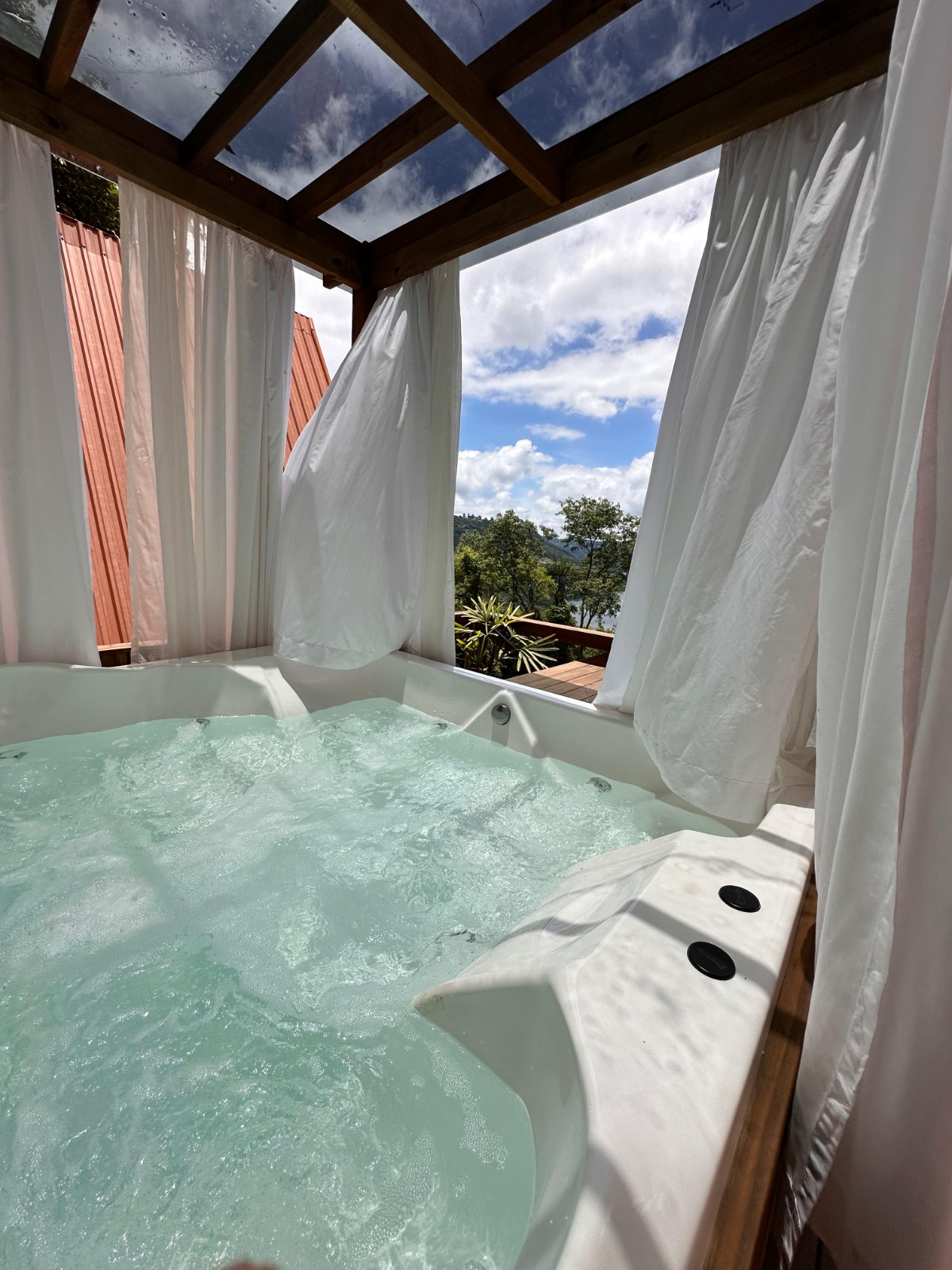 Hidromassagem na cabana — foto 1