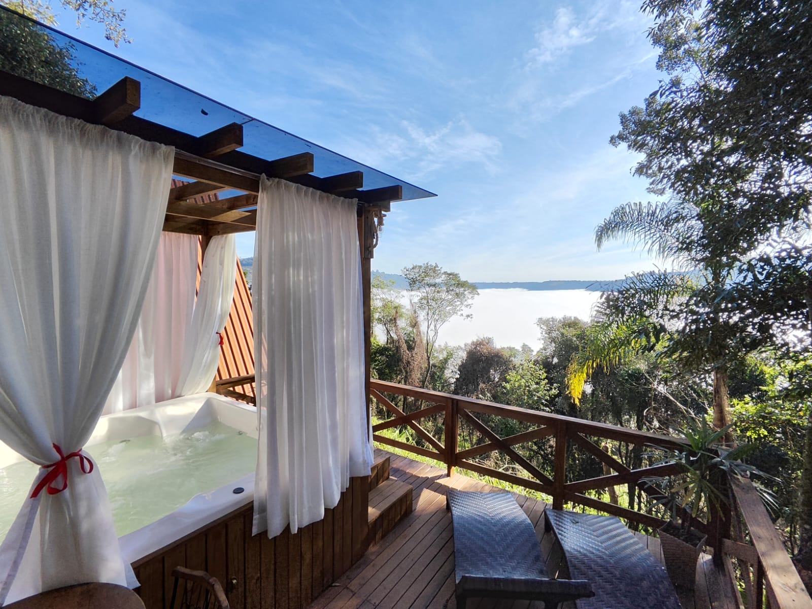 Hidromassagem na cabana — foto 3
